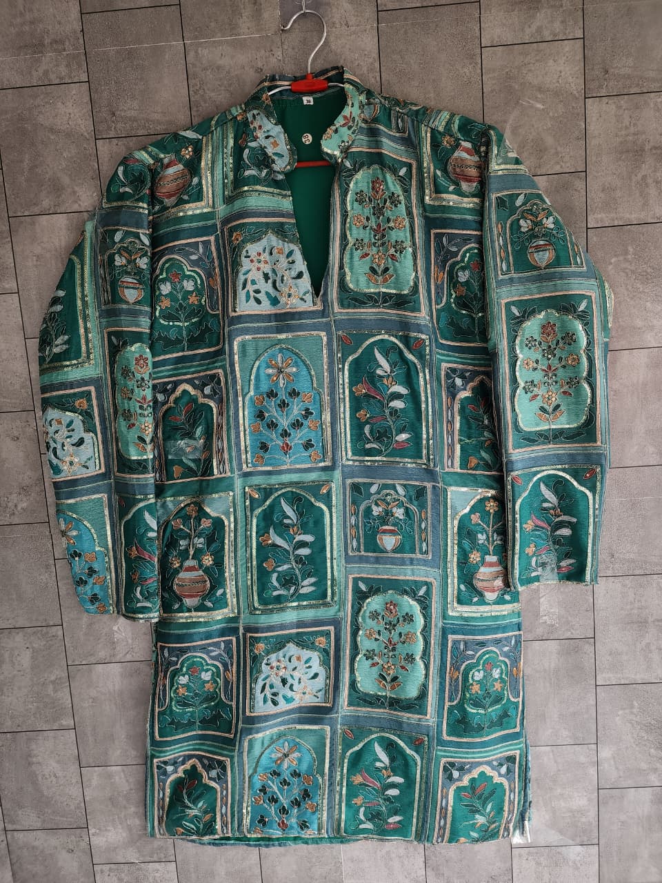 Men’s Designer Chinon Kurta with Heavy Embroidery — photo 4