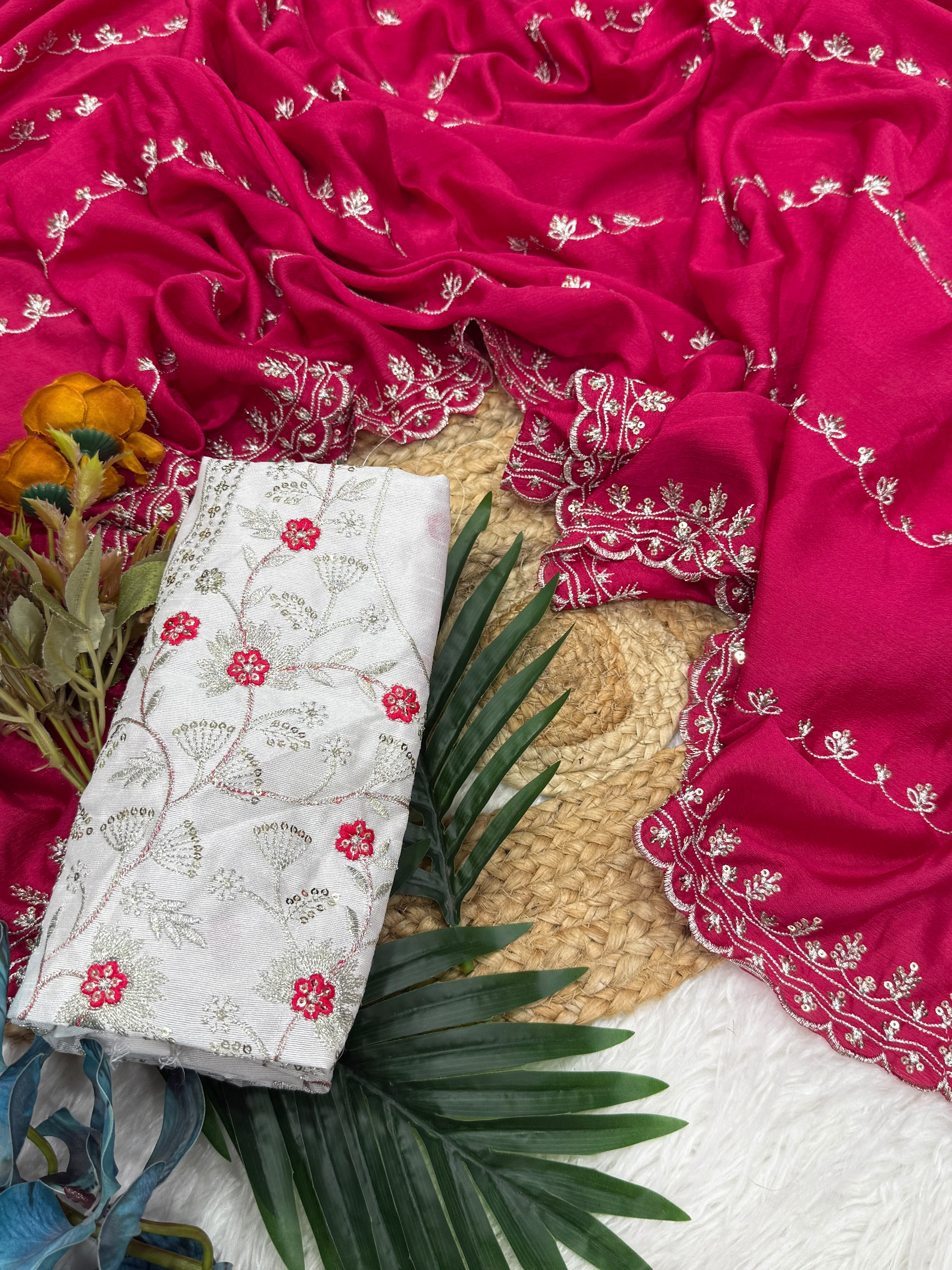 Kashish Soft Silk Saree with Hand-Painted Work — photo 6