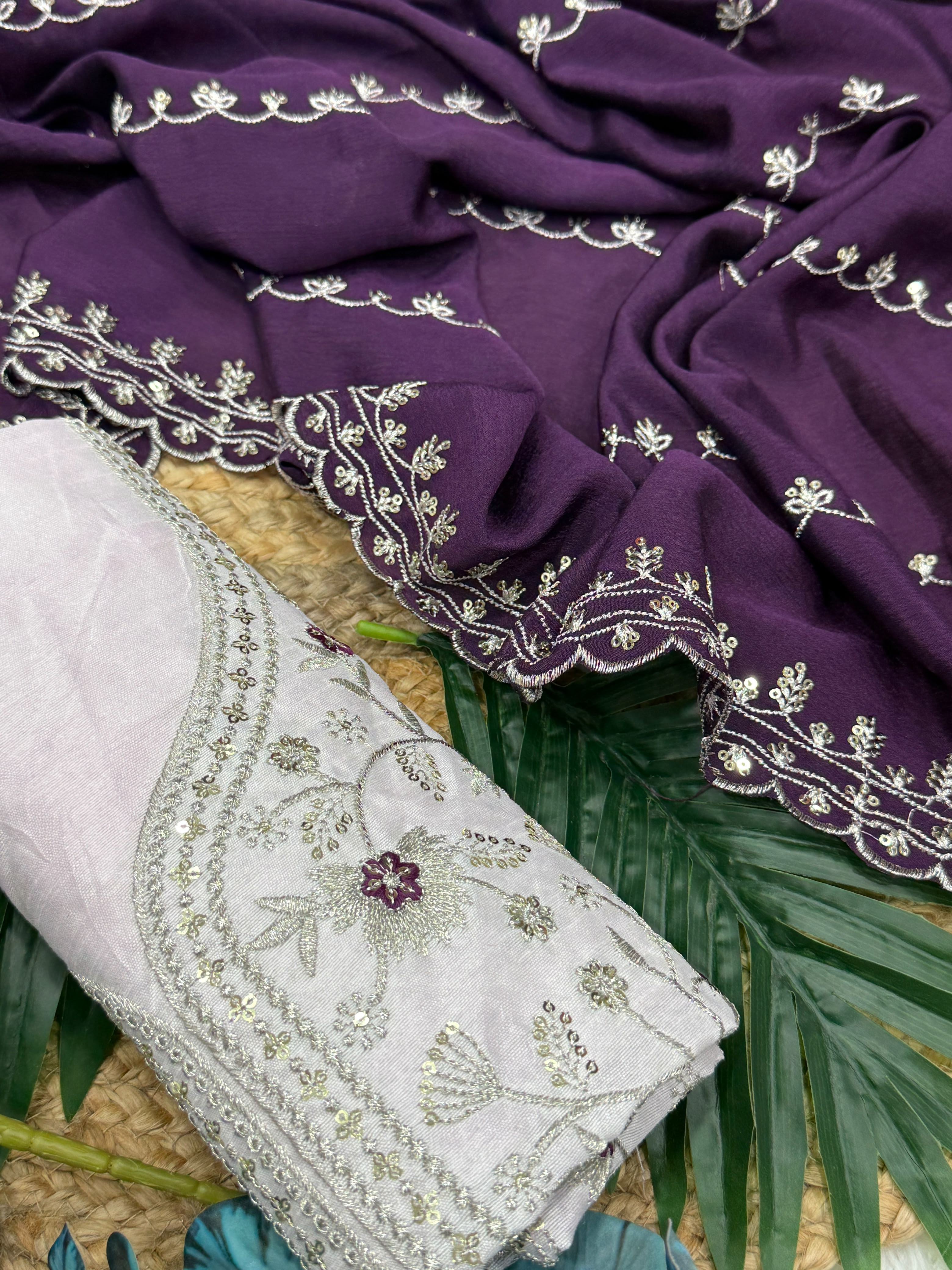 Kashish Soft Silk Saree with Hand-Painted Work — photo 5