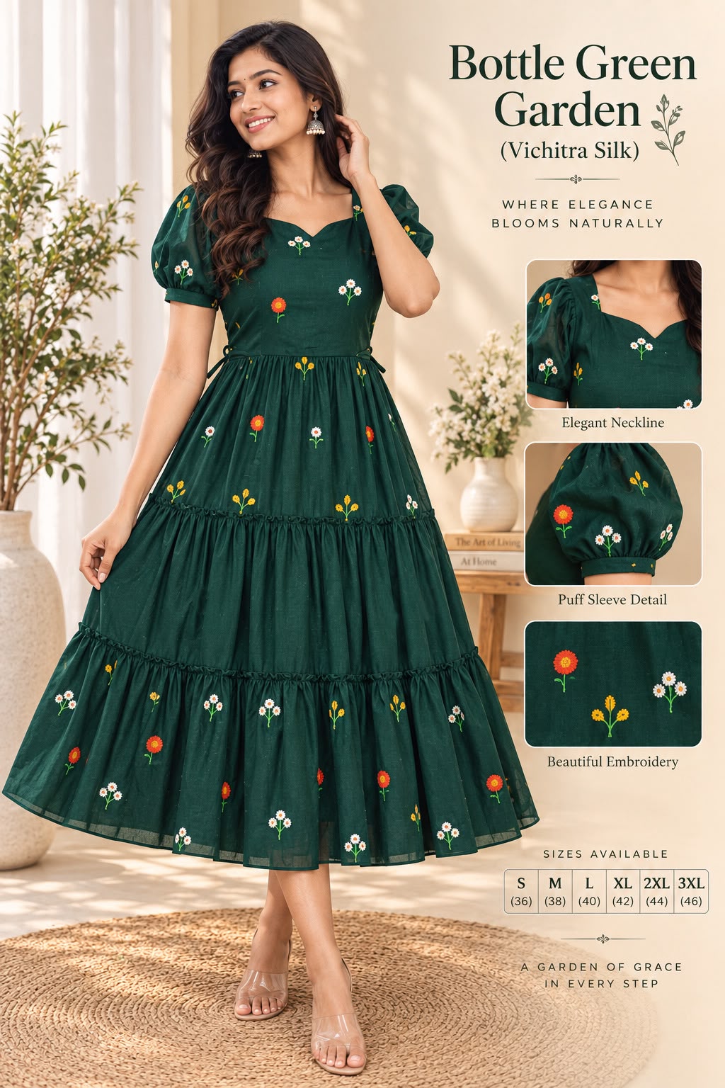 Aadhya Kids 3-Piece Silk Set — photo 8