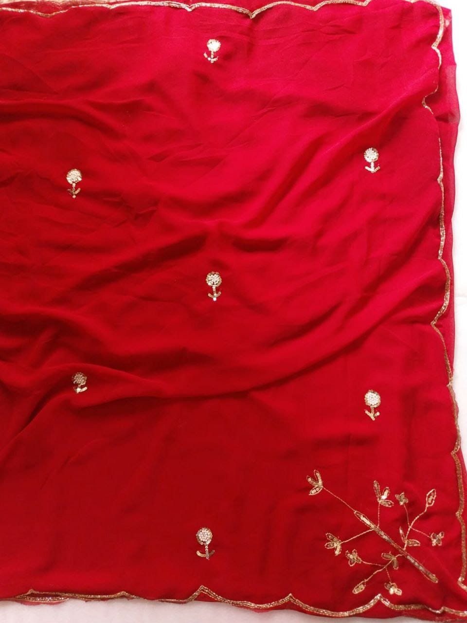 Premium Star Georgette Saree — photo 3